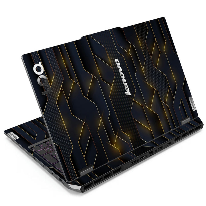 Laptop Skin - Lenovo Black Cyber Tech