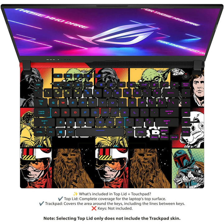 Asus Laptop Skin - Star Wars Legends