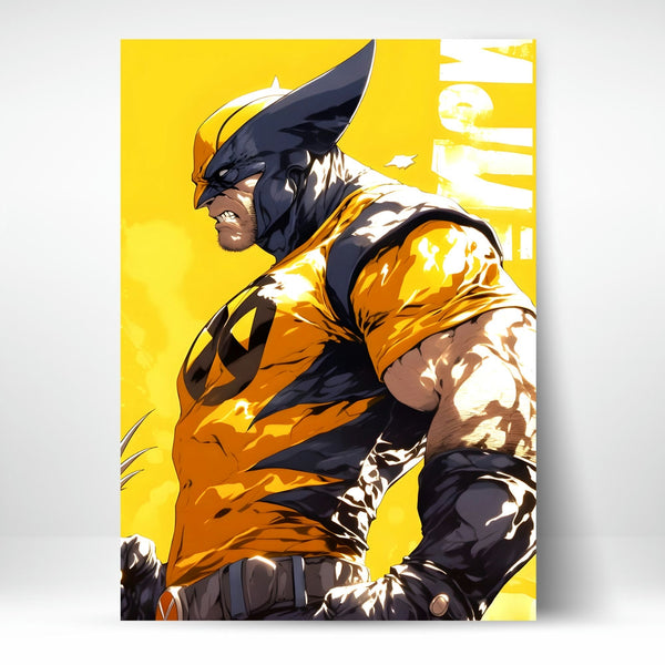 Metal Poster - Superhero Wolverine WOL09