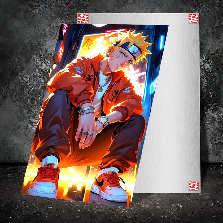 Metal Poster - Anime Naruto Uzumaki NU05