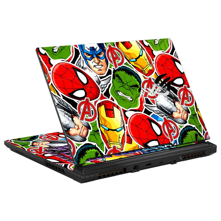 Asus Laptop Skin - Marvel Heroes Collage