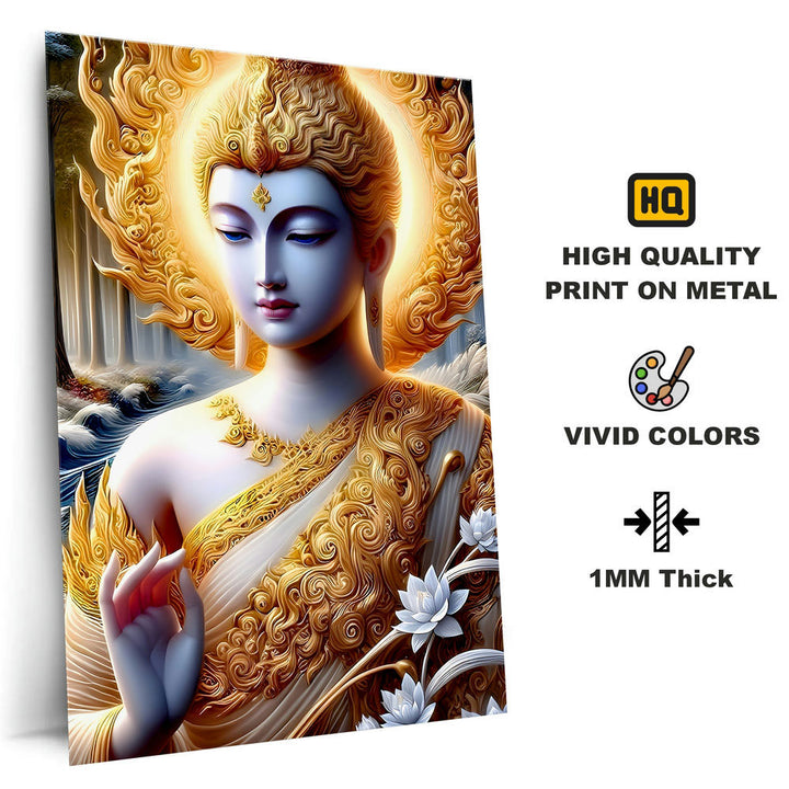 Metal Poster - Lord Buddha LB05