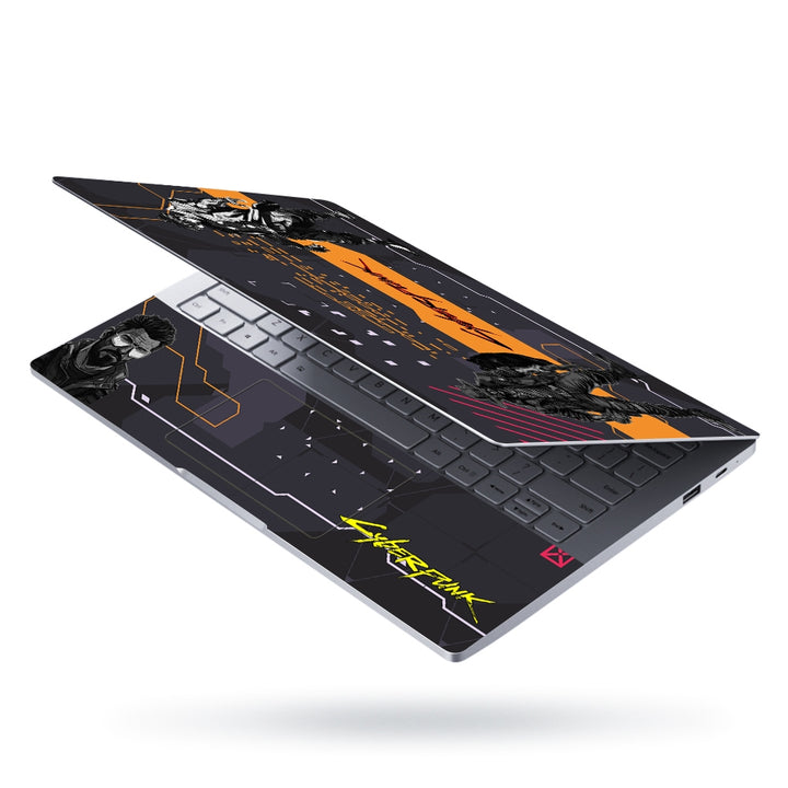 Laptop Skin - Cyberpunk Tech Mercenary