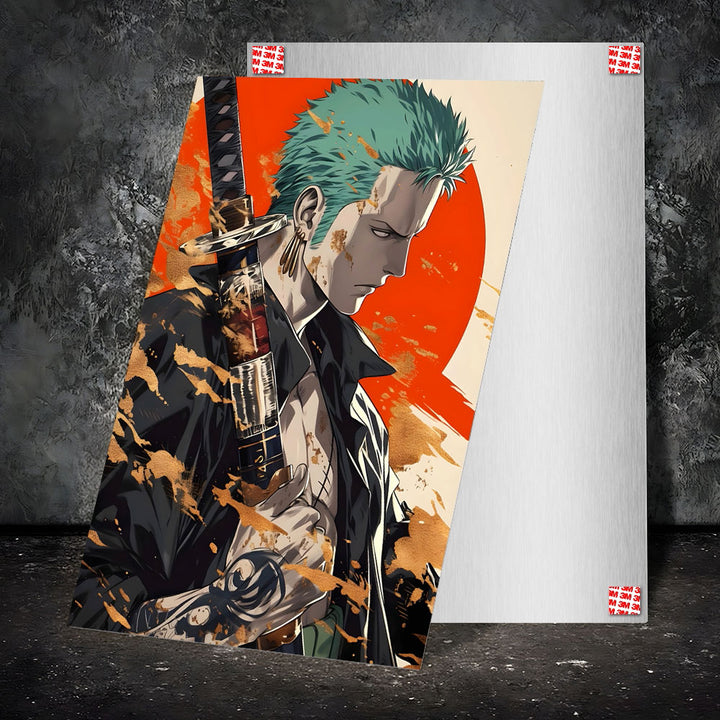 Metal Poster - One Piece Roronoa Zoro OP31