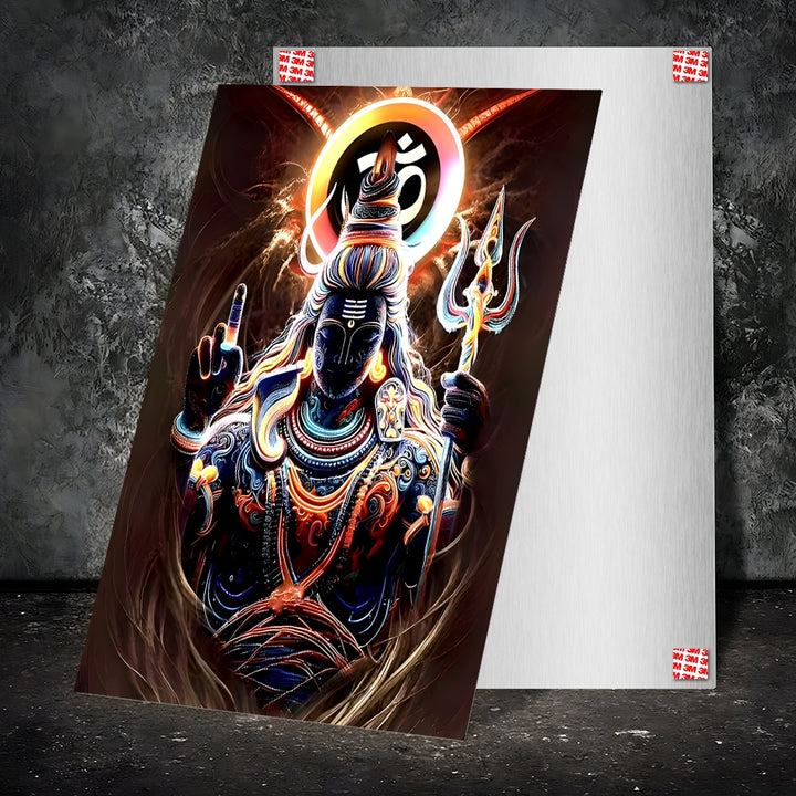 Metal Poster - Lord Shiva LS19