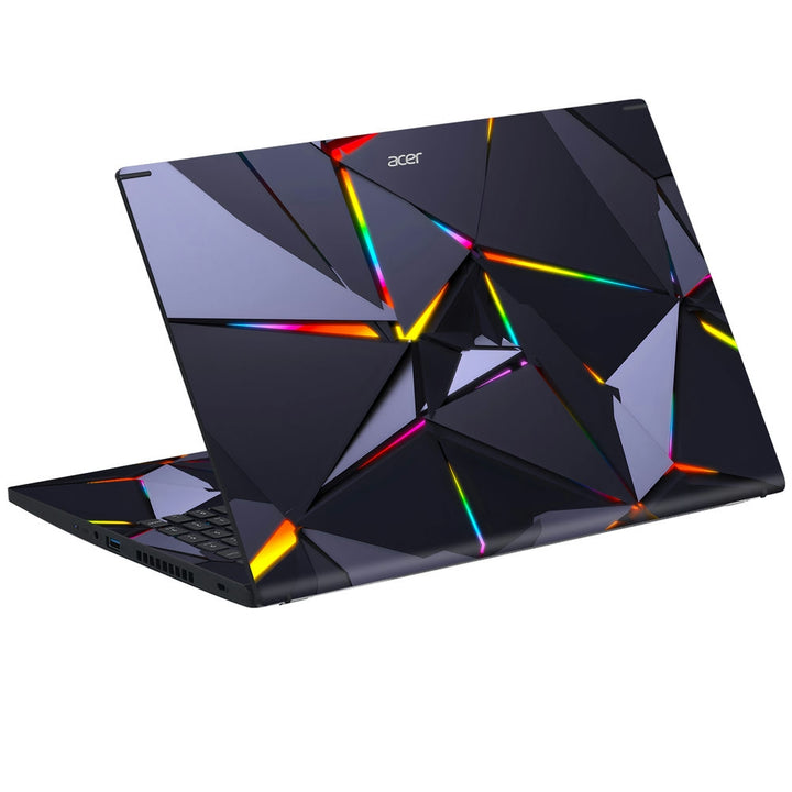 Acer Laptop Skin - Holographic Triangles