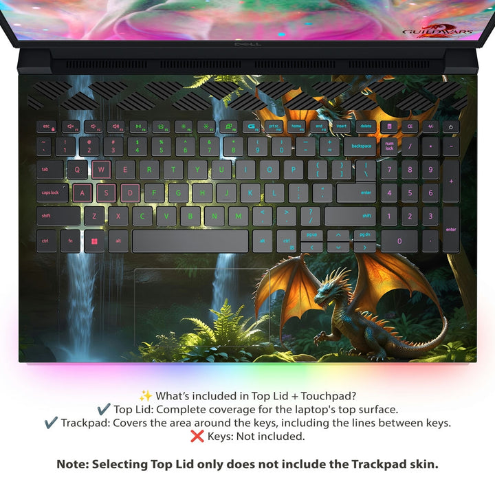 Dell Laptop Skin - Little Dragon