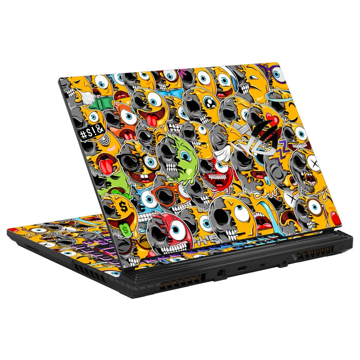 Asus Laptop Skin - Emojis Sticker Bomb