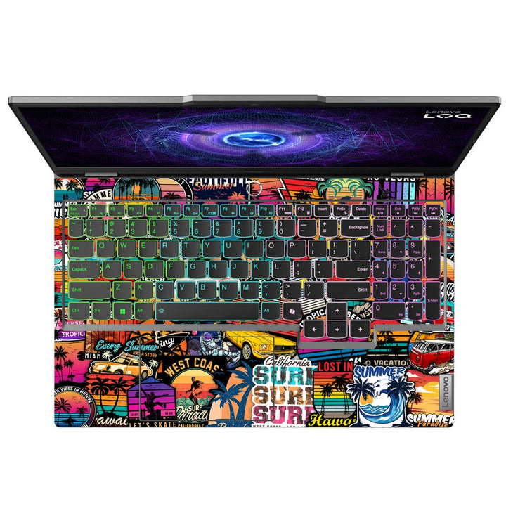 Lenovo LOQ Laptop Skin - Beach Time Sticker Bomb