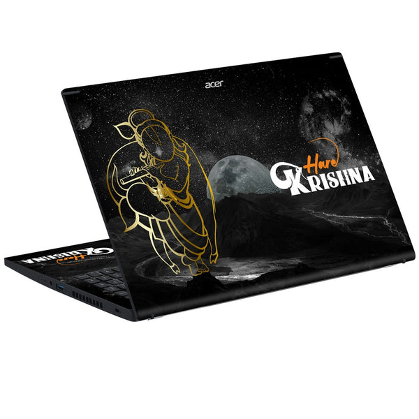 Acer Laptop Skin - Hare Krishna Night Universe