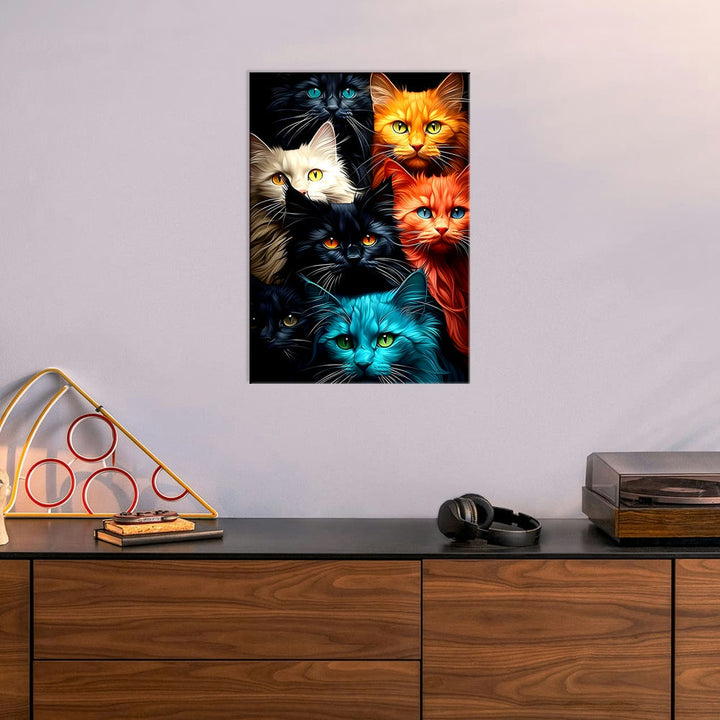 Metal Poster - Cats C01