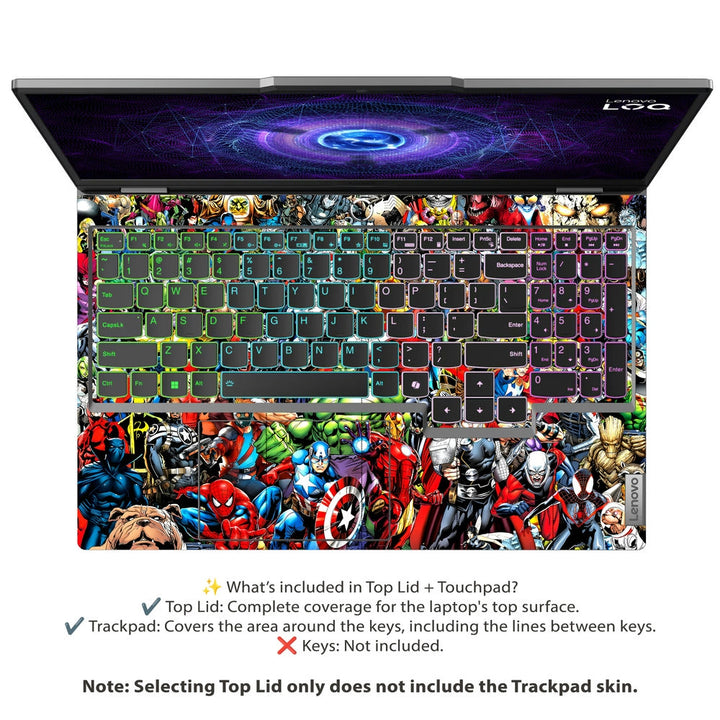 Laptop Skin - Marvel Avengers Universe