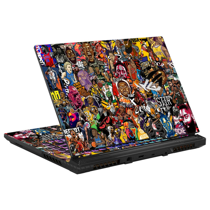 Asus Laptop Skin - Basketball Sticker Bomb DS2