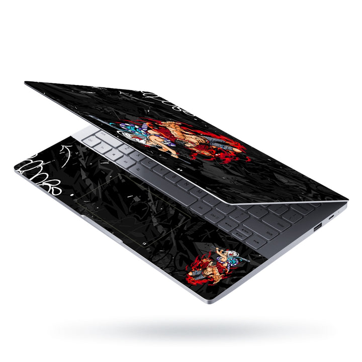 Laptop Skin - One Piece Anime Action DS13