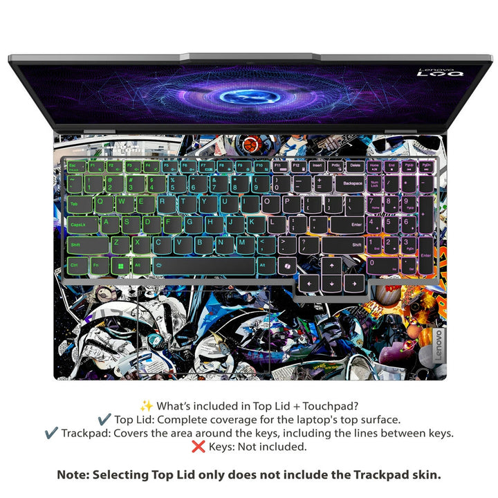 Laptop Skin - Galactic Battles