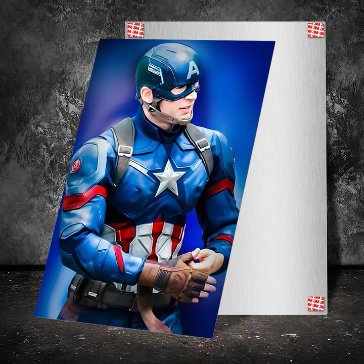 Metal Poster - Superhero Captain America CAP02