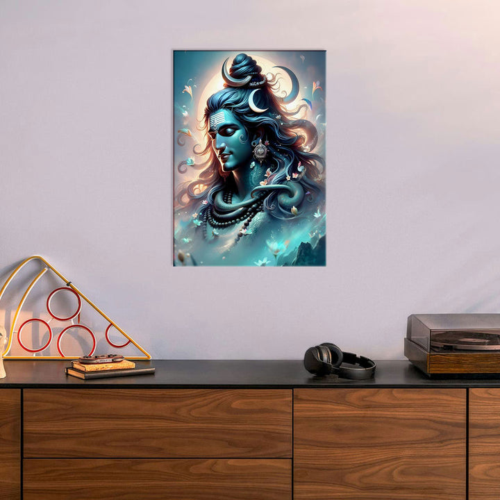 Metal Poster - Lord Shiva LS08