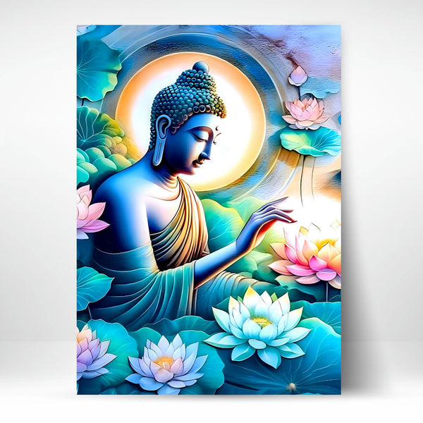 Metal Poster - Lord Buddha LB02