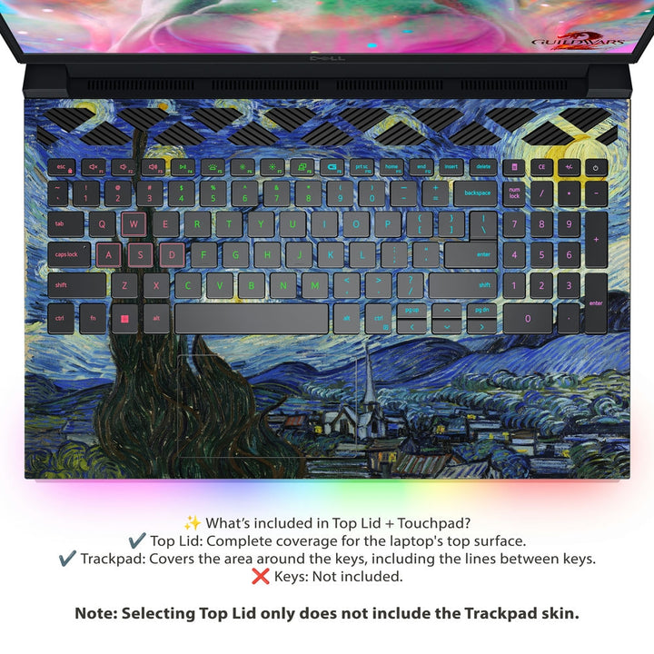 Dell Laptop Skin - Starry Night