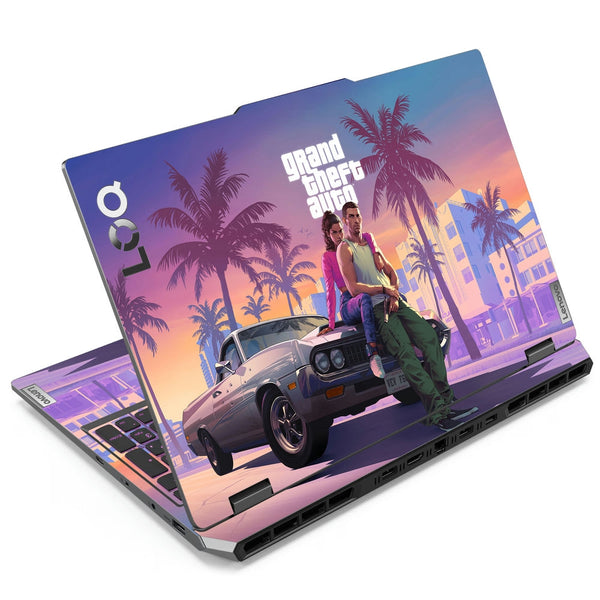 Laptop Skin - GTA 6 Retro Escape