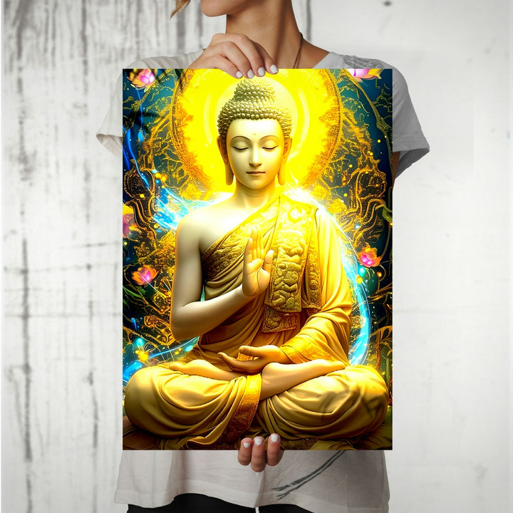 Metal Poster - Lord Buddha LB12