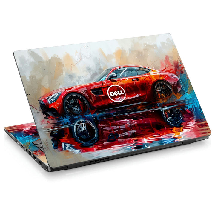 Dell Laptop Skin - Luxury Car Reflection