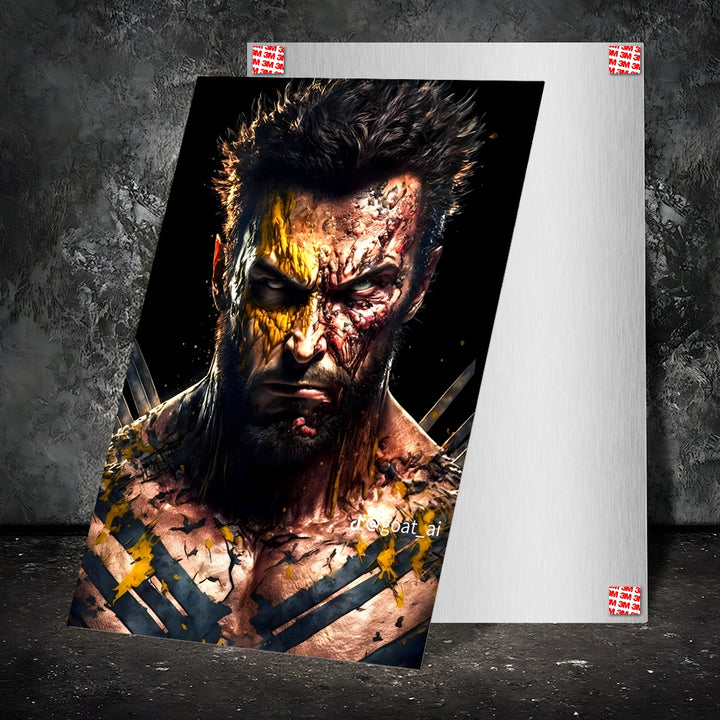 Metal Poster - Superhero Wolverine WOL03