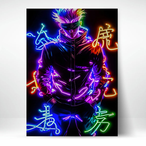 Metal Poster - Anime Satoru Gojo SG02