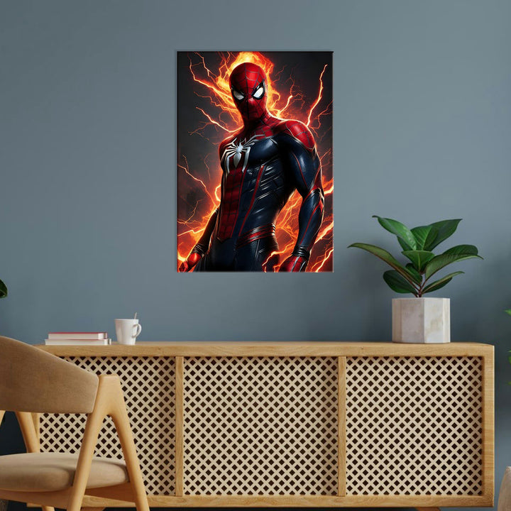 Metal Poster - Superhero Spiderman SM03