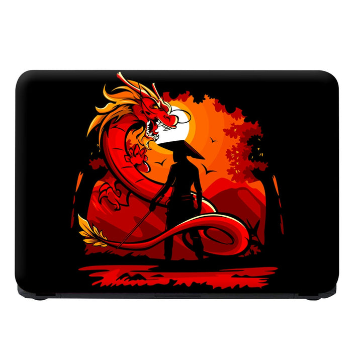 Laptop Skin - Samurai Ninja Man with Sword