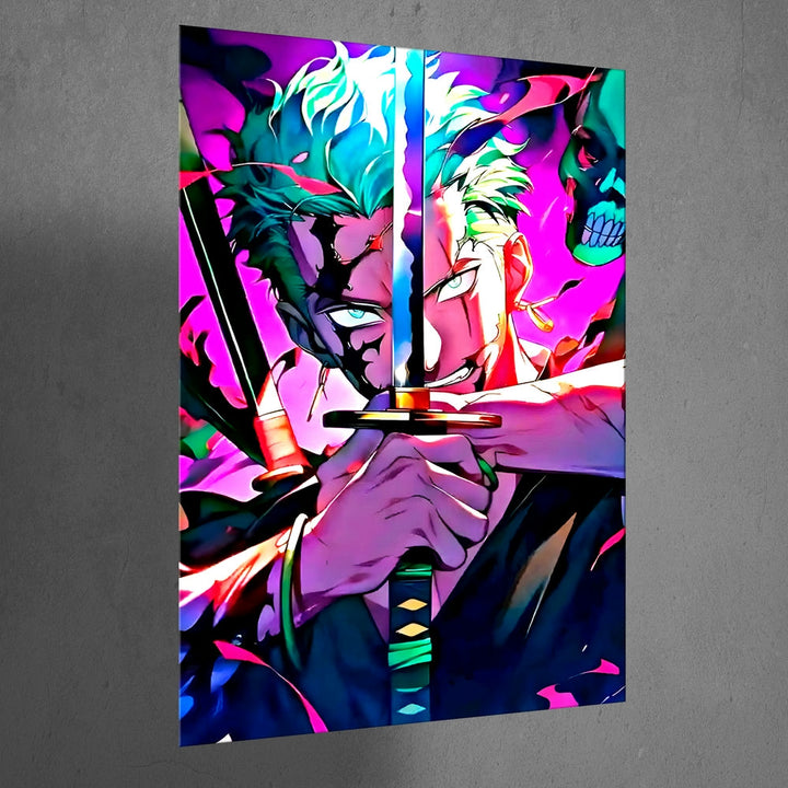 Metal Poster - One Piece Roronoa Zoro OP41