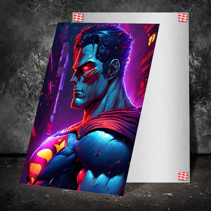 Metal Poster - Superhero Superman SUP02