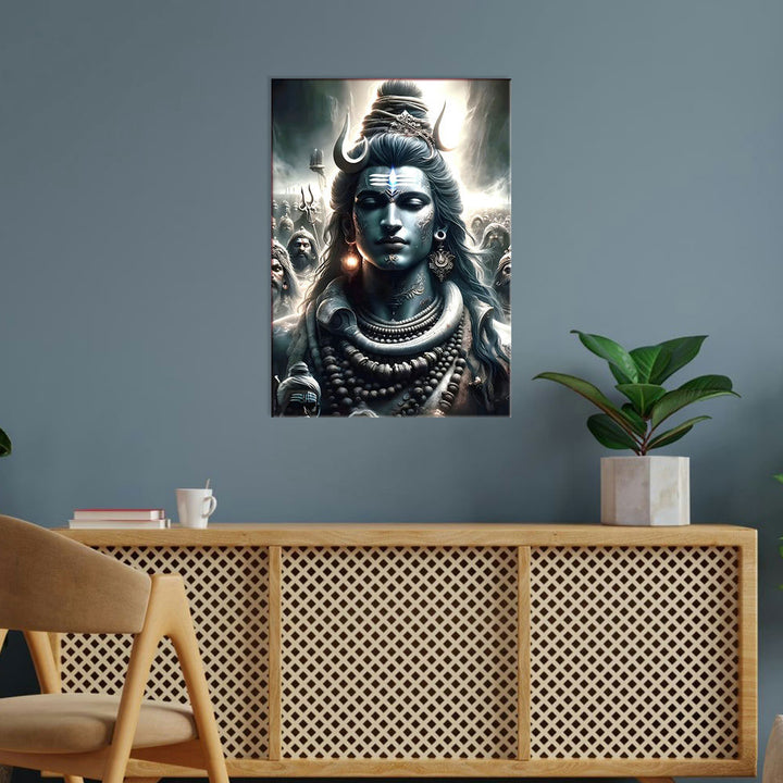 Metal Poster - Lord Shiva LS07