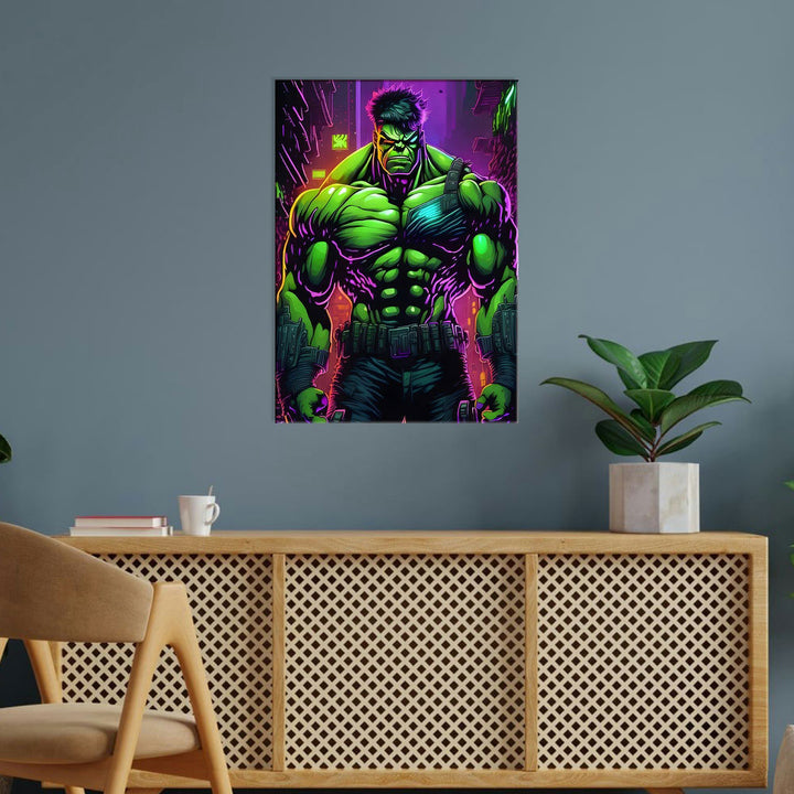 Metal Poster - Superhero Hulk SH01