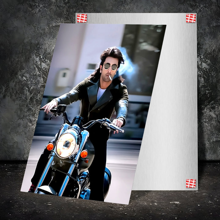 Metal Poster - Ranbir Kapoor RK01