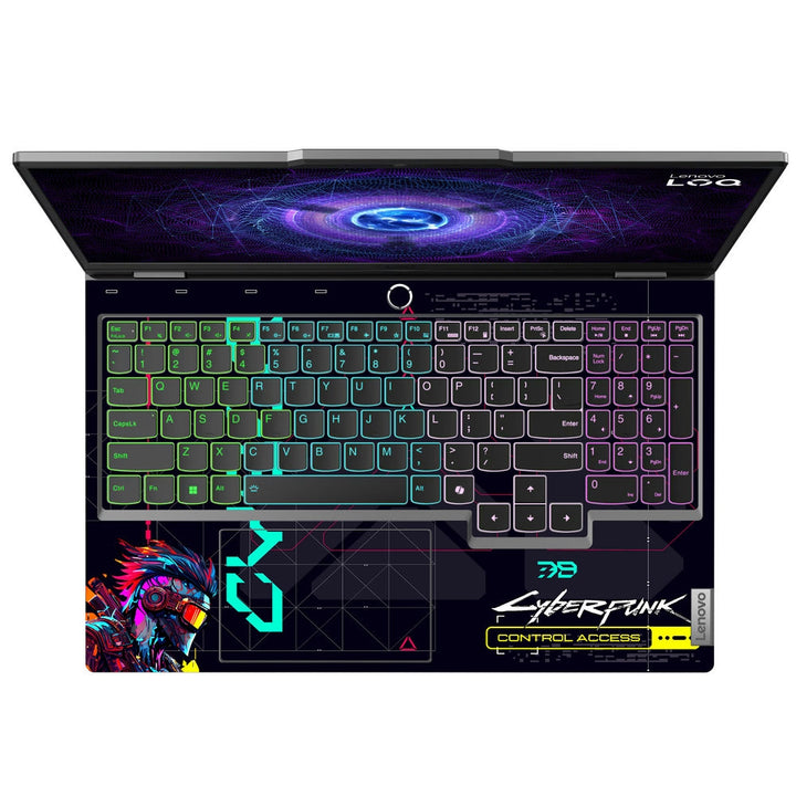 Lenovo LOQ Laptop Skin - Cyberpunk Cyber Sentinel