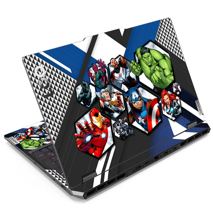 Laptop Skin - Avengers Team Hexagon