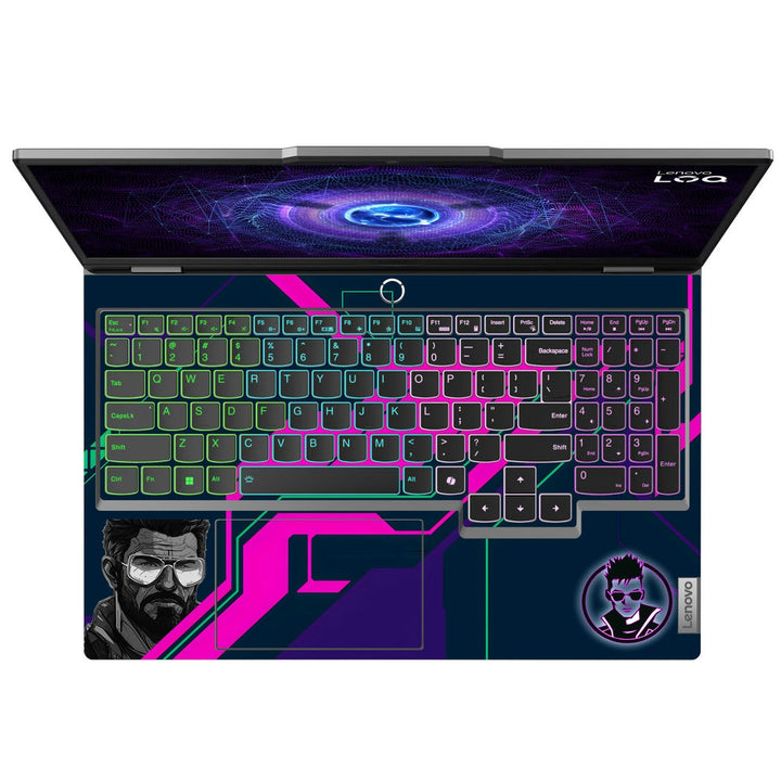 Lenovo LOQ Laptop Skin - Cyberpunk Neon Nexus