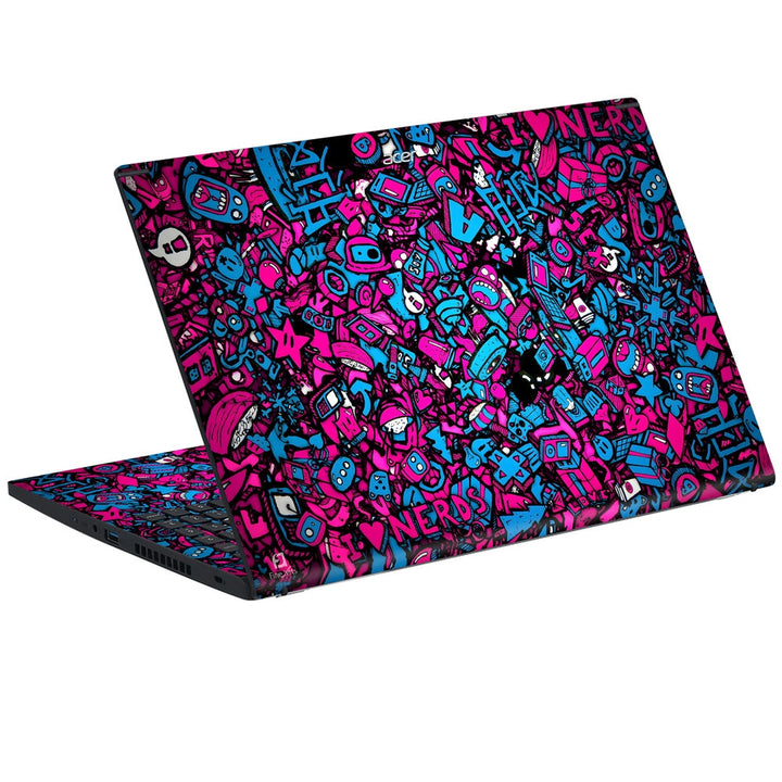 Acer Laptop Skin - I Love Nerd