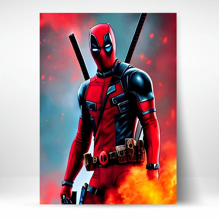 Metal Poster - Superhero Deadpool DP03