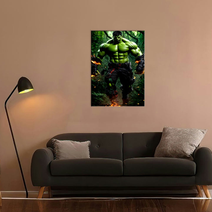 Metal Poster - Superhero Hulk SH02