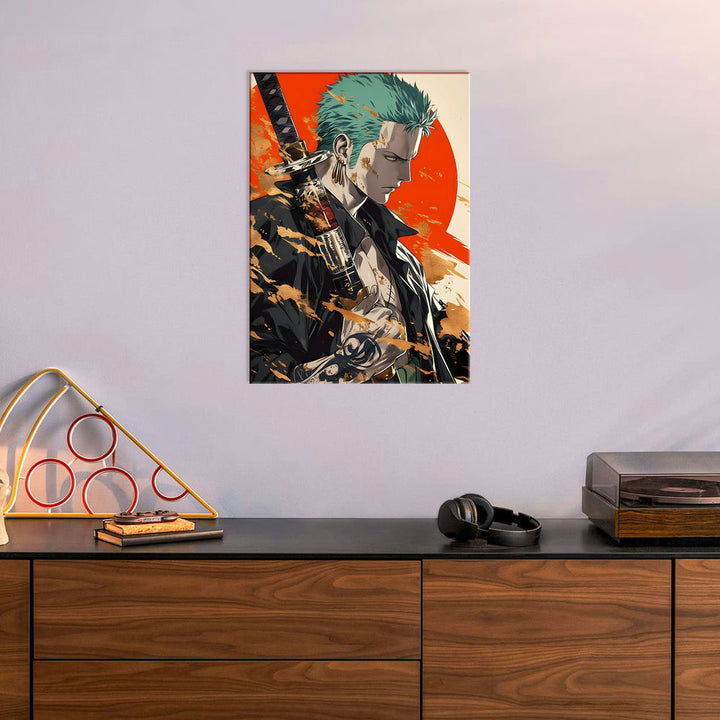 Metal Poster - One Piece Roronoa Zoro OP31