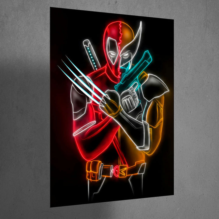 Metal Poster - Superhero Deadpool DP01