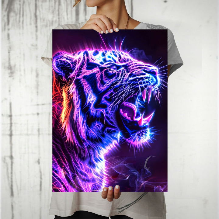 Metal Poster - Wildlife Tiger TG10