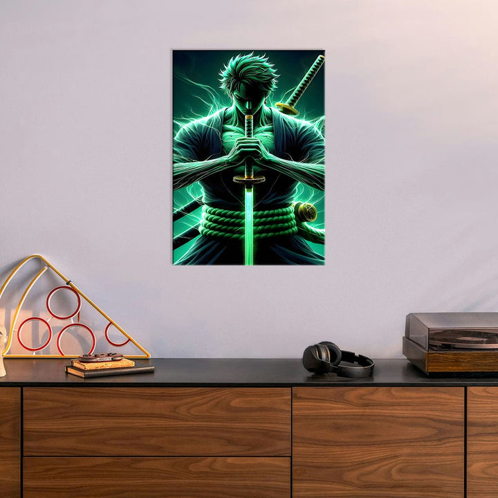 Metal Poster - One Piece Roronoa Zoro OP45