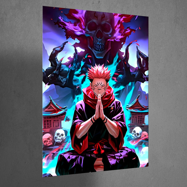 Metal Poster - Anime Sukuna SK16