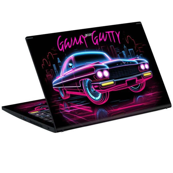 Acer Laptop Skin - Retro Drive Nights