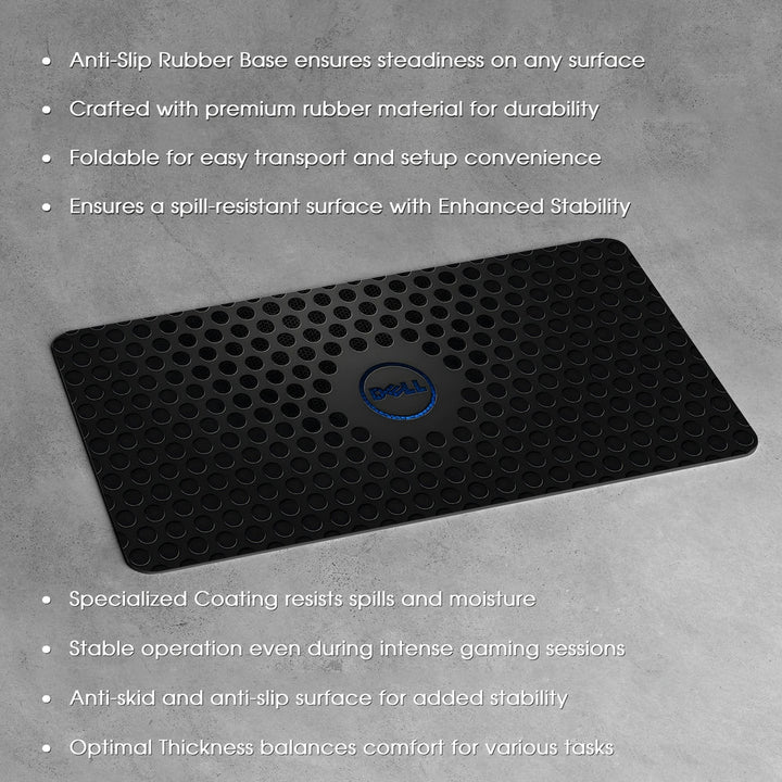 Anti-Slip Desk Mat Gaming Mouse Pad - Dell Hexagonal Pattern