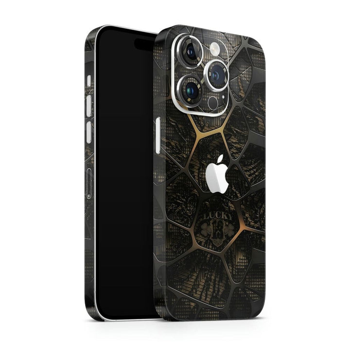 Apple iPhone Skin Wrap - Brown Black Net