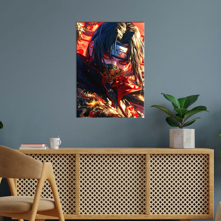 Metal Poster - Itachi Uchiha IU01